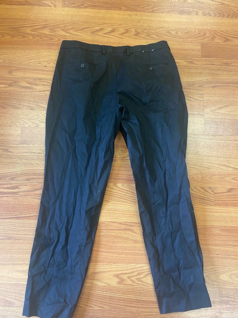 Mens Express Slim Fit Dress Pants 36/30 Black